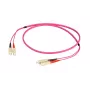 EFB Elektronik Duplex jumper SC-SC 50/125µ OM4 LSZH erikaviolet plat twin 3x5mm 7,5m O0318FT.7,5