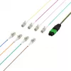 EFB MTP-M/LC 8-vezel matrix patchkabel OS2, LSZH geel, 1m