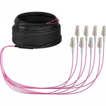EFB Elektronik U-DQ ZN BH OM4 8G 1x8 LC-LC 10m Dca LSZH trunkkabel O8322S10OM4