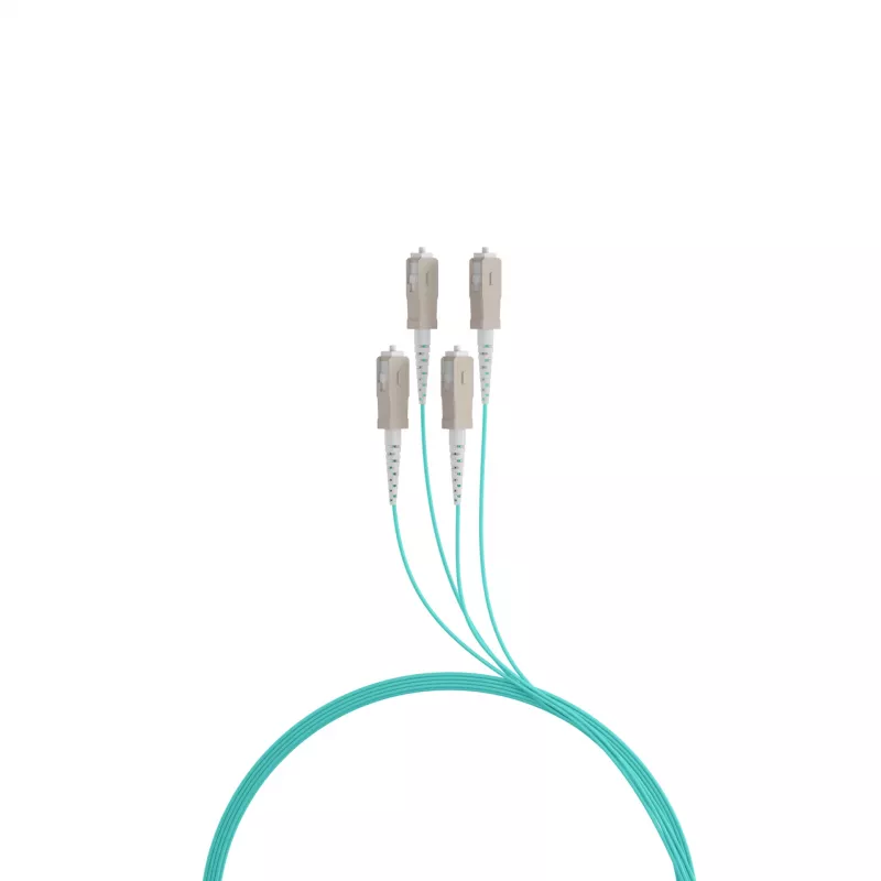 EFB Elektronik OM3 Multimode glasvezeltrunkkabel, 4 vezels, SC-SC, 10m, LSZH, Dca O8301S10OM3