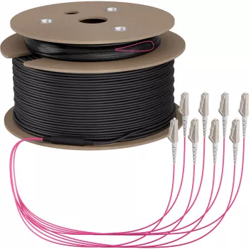 EFB Elektronik trunkkabel U-DQ ZN BH OM4 8G 1x8 LC-LC 90m Dca LSZH - 90 m O8322S90OM4