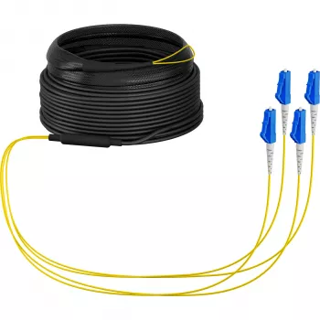 EFB Elektronik trunkkabel U-DQ ZN BH OS2 4E 1x4 LC-LC 30m Dca LSZH G675A1 - kabel - 30 m O8303S30OS2