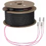 EFB Elektronik OM4 Multimode glasvezeltrunkkabel, 4 vezels, LC-LC, 170m, LSZH, Dca O8303S170OM4