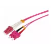Tecline HD OM4 Multimode glasvezel patchkabel LC naar SC Duplex, 50/125 µm, erikaviolet, 7,5 m 798LS07
