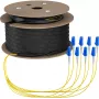 EFB Elektronik OS2 8-vezel LC-LC trunk-kabel 120m LSZH Dca O8322S120OS2