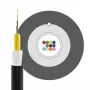 INFRALAN U-DQ(ZN)BH OM3 12G (1x12) Eca 3000N LSZH zwart, 7,5mm 54512D1E-CPR