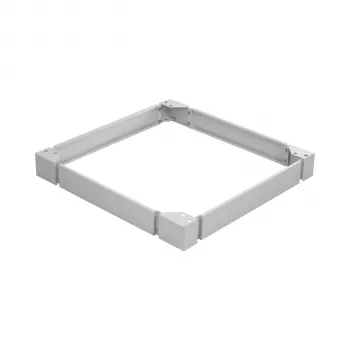 EFB Elektronik sokkel voor 800x800mm PEL-serie kast, grijs PEL-SOK88VV.GR