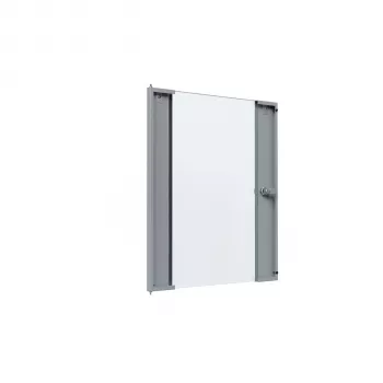 EFB Elektronik glazen deur voor X-Rack wandbehuizing 15U grijs RAL7035 3/3 WGX-TUR15GR.G
