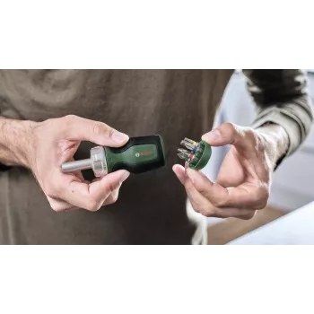 Bosch 1600A032UZ ratelschroevendraaier met 6 bits