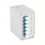 EFB Elektronik DIN-dinrailbox OS2 6x LC-duplex-koppeling zonder pigtails (BHS60921.6)