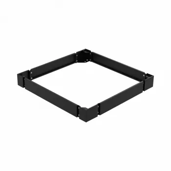 EFB PEL-SOK80VV.TS Rack-voet 800x800x80 mm, geventileerd, diepzwart