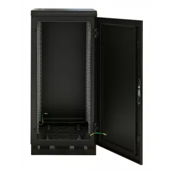19 inch netwerkkast 42U 800x800, IP55, met voorgemonteerde sokkel, RAL9005 691742IP55V2.TS
