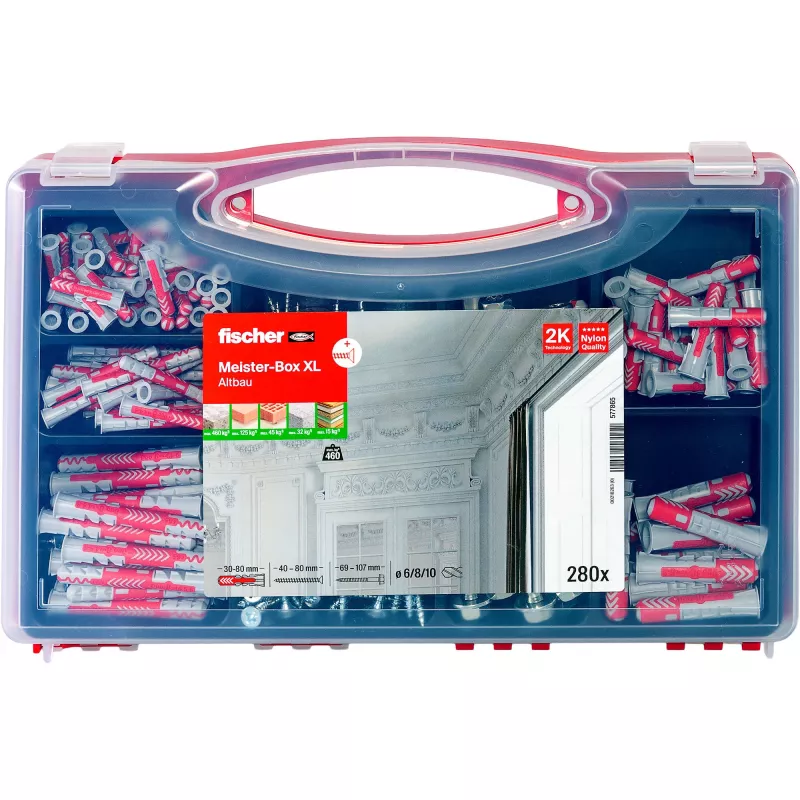 fischer Meister-Box XL Altbau+ S pluggen-sorteerbox (577865)