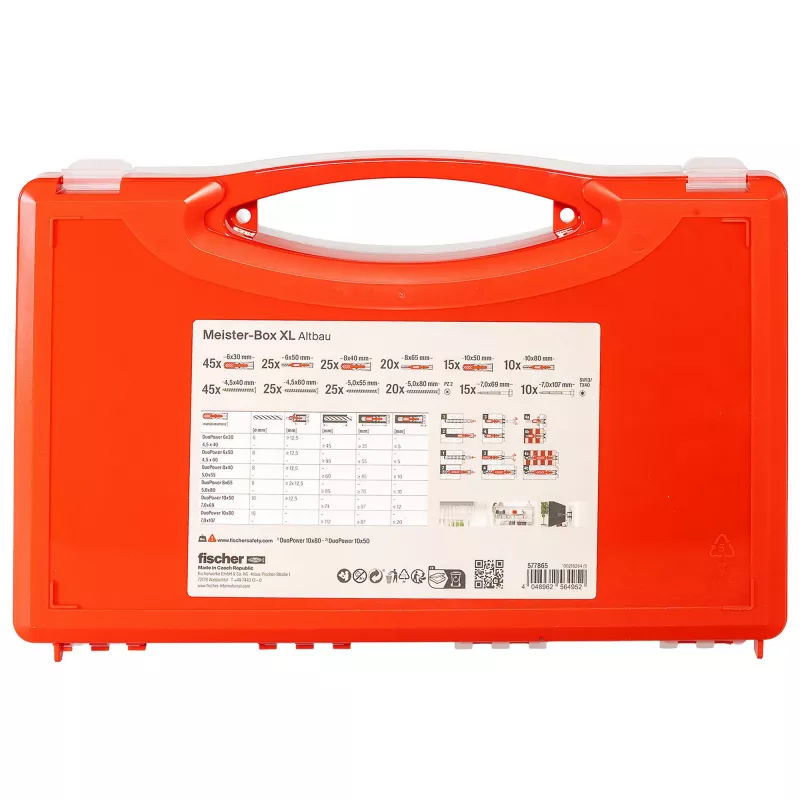 fischer Meister-Box XL Altbau+ S pluggen-sorteerbox (577865)