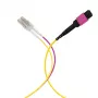 EFB Elektronik MPOF12LCOM4-5 MPO-PLUS (F) naar LC duplex trunk-kabel, OM4, 12 vezels, type B, LSZH, erika-violet, 5 m