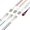 EFB Elektronik MPOF12LCOM4-5 MPO-PLUS (F) naar LC duplex trunk-kabel, OM4, 12 vezels, type B, LSZH, erika-violet, 5 m
