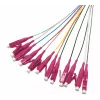 Tecline glasvezel-pigtails, OM4, gekleurd, LC/UPC, 2,0 m, 12 stuks 20500017