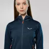SALEWA Puez Altavia Dames sweatshirt, Navy Blazer, maat XL