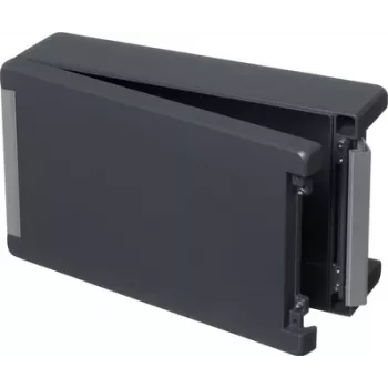 Bopla BA 281709-7024 Universele behuizing 299 x 173 x 90 aluminium grafietgrijs RAL 7024 00116334