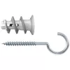 Fischer GK RH K NV gipsplaatdübel met rondhaak, 22 mm, 1 set (510662)