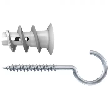 Fischer GK RH K NV gipsplaatdübel met rondhaak, 22 mm, 1 set (510662)