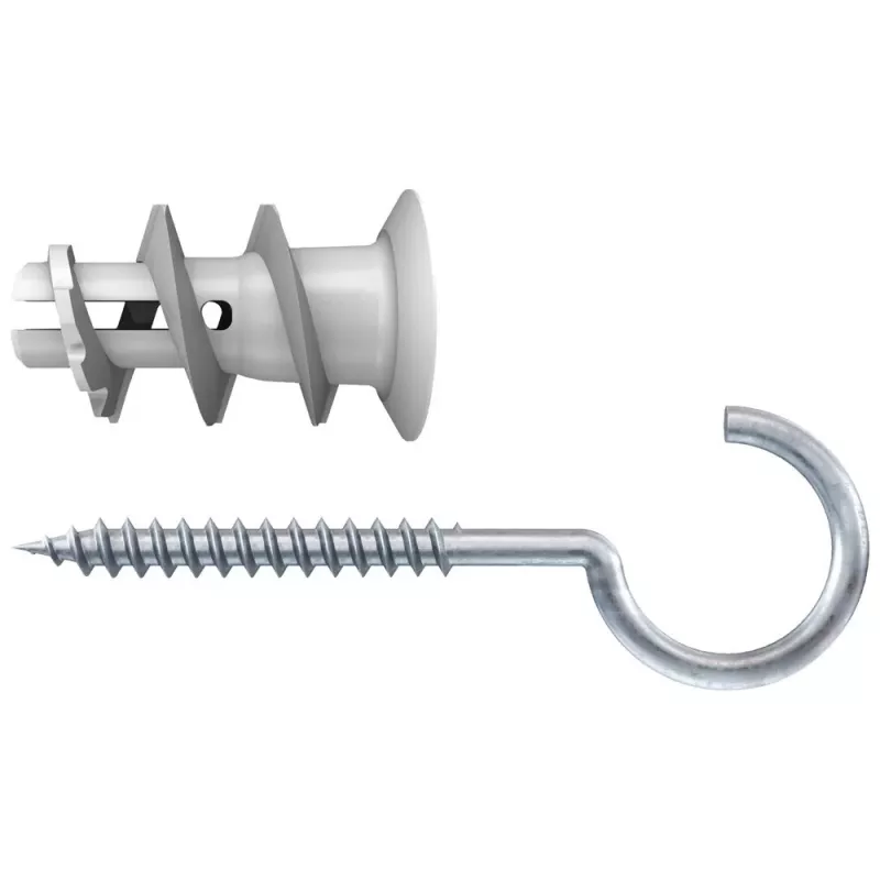 Fischer GK RH K NV gipsplaatdübel met rondhaak, 22 mm, 1 set (510662)
