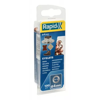 Rapid 5000409 ogen, 4 mm, diverse kleuren, 100 stuks