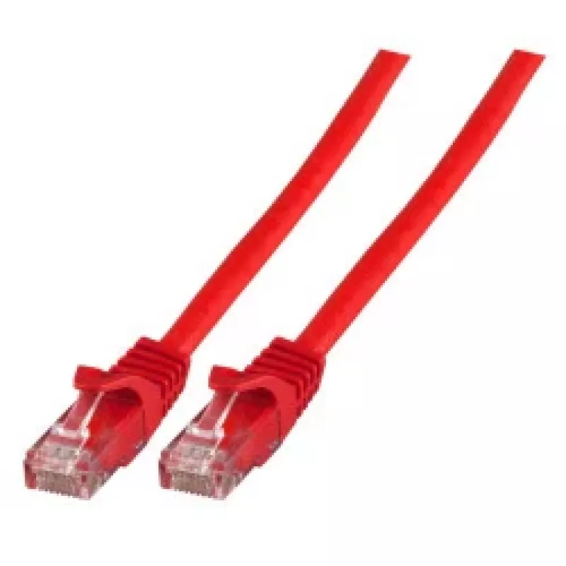 EFB K8110RT.5 Cat.5e U/UTP LSZH CCA patchkabel, RJ45, rood, 5m