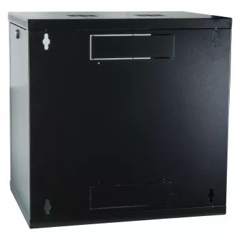 EFB 19 inch wandbehuizing 12U, vast, eendelig, RAL 9005, diepte 600 mm (691712VTS.60)