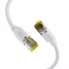 EFB-Elektronik Cat.6A S/FTP LSZH patchkabel, RJ45, wit, 0,25 m K8560WS.0,25