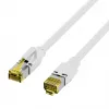 EFB-Elektronik Cat.6A S/FTP LSZH patchkabel, RJ45, wit, 0,25 m K8560WS.0,25