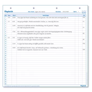 BOI zorgrapport-formulieren, dubbelzijdig, A4, 50 blad, wit (9206-00304)