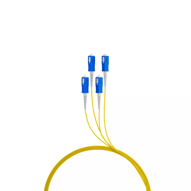 EFB Elektronik trunkkabel U-DQ ZN BH OS2 4E 1x4 SC-SC 20m Dca LSZH - glasvezelkabel - 20 m O8301S20OS2