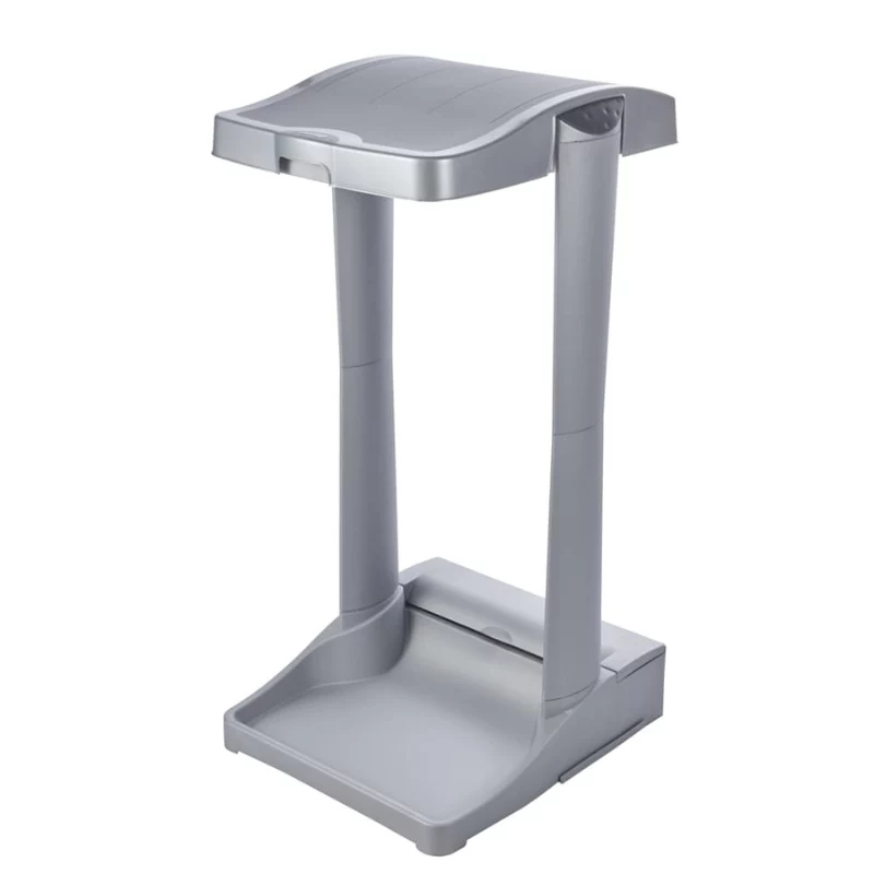 KEEEPER afvalbak-systeem Ole 35x40x75cm licht zilver