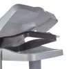 KEEEPER afvalbak-systeem Ole 35x40x75cm licht zilver