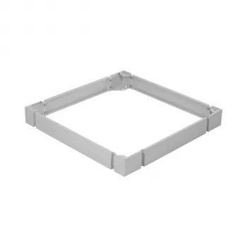 EFB Elektronik sokkel voor 600x600mm netwerkkasten, grijs PEL-SOK66VV.GR