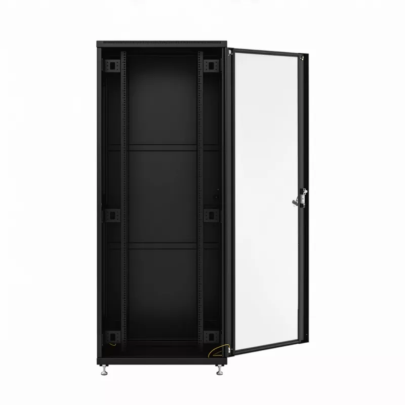 EFB Elektronik PEL-2466TS.G1SV 19 inch 24U netwerkkast 600x600 RAL9005