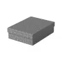 Esselte Home opberg- en geschenkdoos M, 3-set, grijs, 100% gerecycled golfkarton, afneembaar deksel 628285