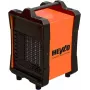 Master Climate Solutions Heylo DE 2 XL elektrische heteluchtkachel, 2 kW, 90 m³/h, 230 V, 8,7 A, 2 verwarmingsstanden, geïntegreerde thermostaat, oververhittingsbeveiliging, draaggreep, poedergecoat staal 1101922