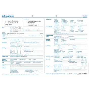 BOI overdrachtsrapport / overdrachtsformulier, A4, 50 blad 9206-00215
