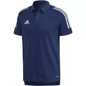 adidas Condivo 20 heren poloshirt Legend Ink/wit ED9245 S