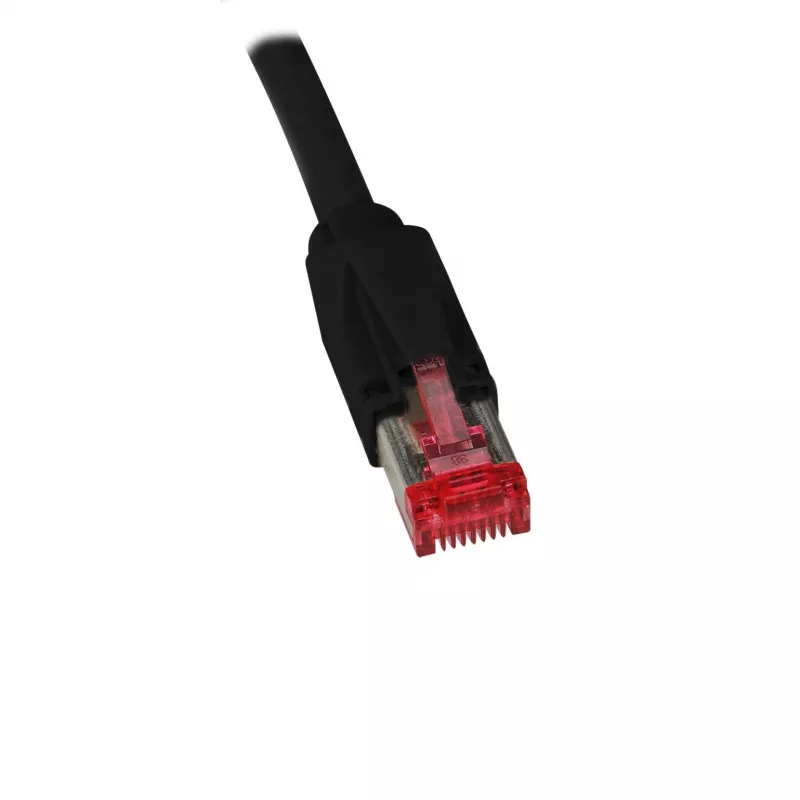 EFB Elektronik Cat.7 S/FTP LSZH patchkabel, RJ45, 0,25 m, zwart K0700SW.0,25