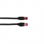 EFB Elektronik Cat.7 S/FTP LSZH patchkabel, RJ45, 1,5 m, zwart K0700SW.1,5