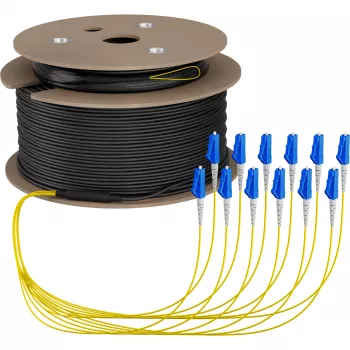 EFB Elektronik trunkkabel U-DQ ZN BH OS2 12E 1x12 LC-LC 90m Dca LSZH O8342S90OS2