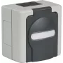 EFB ET-25020 opbouw vochtige ruimte lege behuizing voor 2 keystone-modules, IP44, grijs