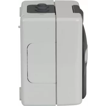 EFB ET-25020 opbouw vochtige ruimte lege behuizing voor 2 keystone-modules, IP44, grijs