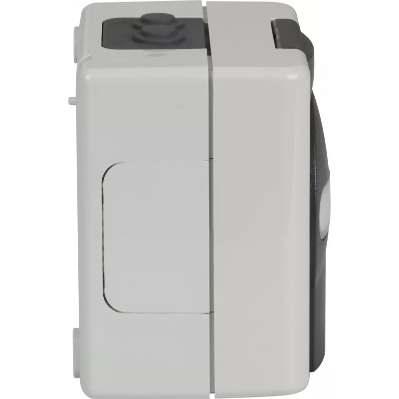 EFB ET-25020 opbouw vochtige ruimte lege behuizing voor 2 keystone-modules, IP44, grijs