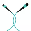 EFB Elektronik MPOF12MPOFOM3-2 MPO-PLUS bus naar MPO-PLUS bus OM3 12-vezel type B LSZH aqua patchkabel, 2 m
