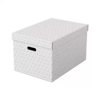 Esselte opbergbox Home L, 3-set, wit, 628286