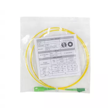LogiLink FPSLS11 singlemode 9/125 glasvezel-patchkabel SC/APC naar LC/APC, 100 m, geel